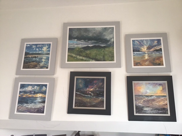 Anna Cumming studio wall