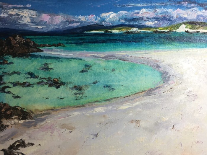 Crystal clear waters off Iona