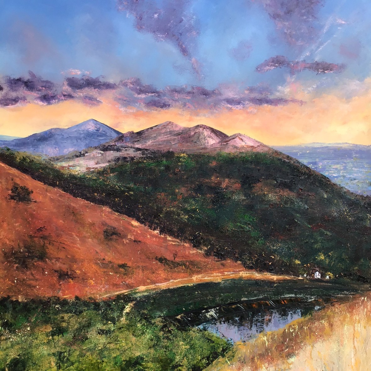 Autumn skies, Malvern hills